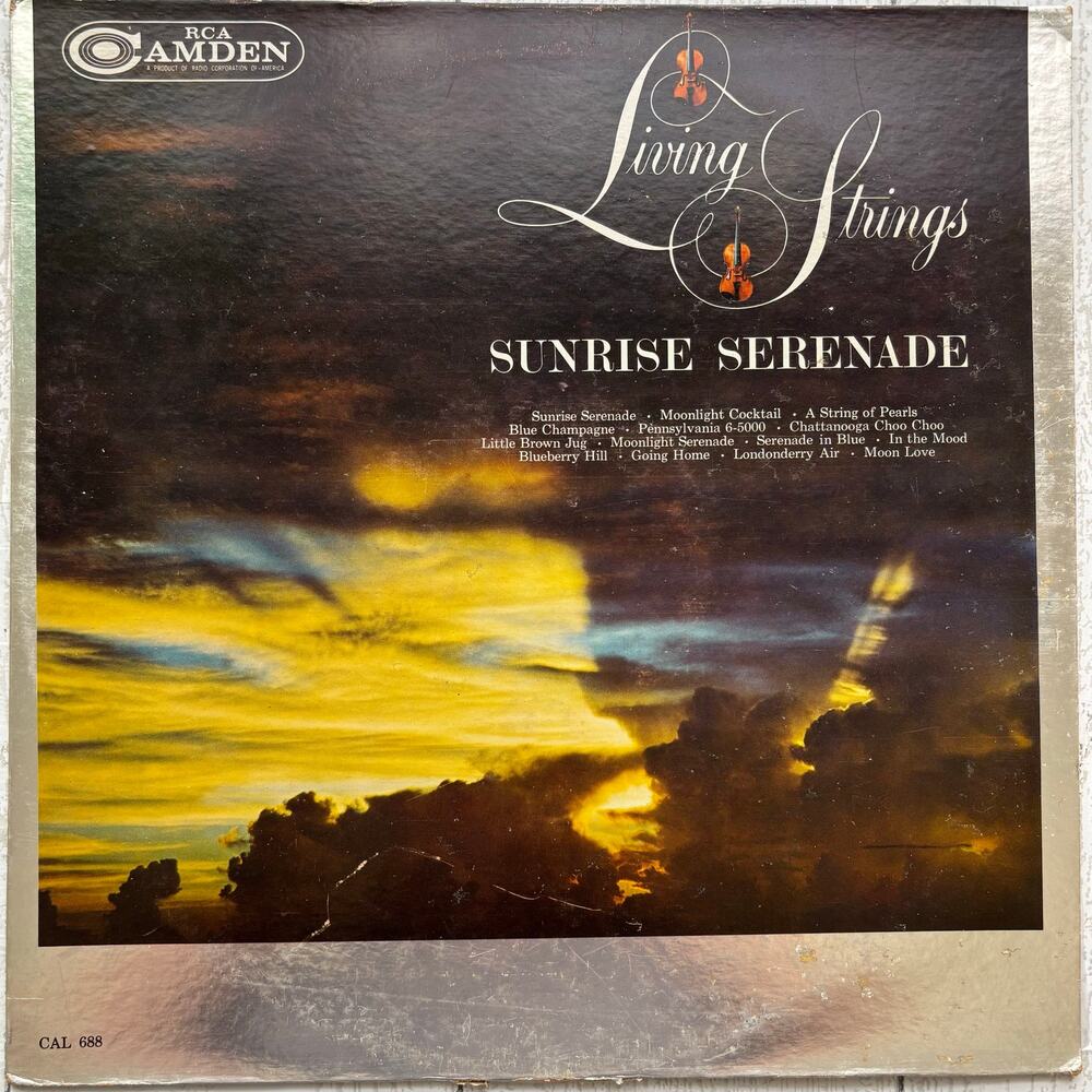 Vintage 1962 Living Strings Sunrise Serenade Vinyl LP